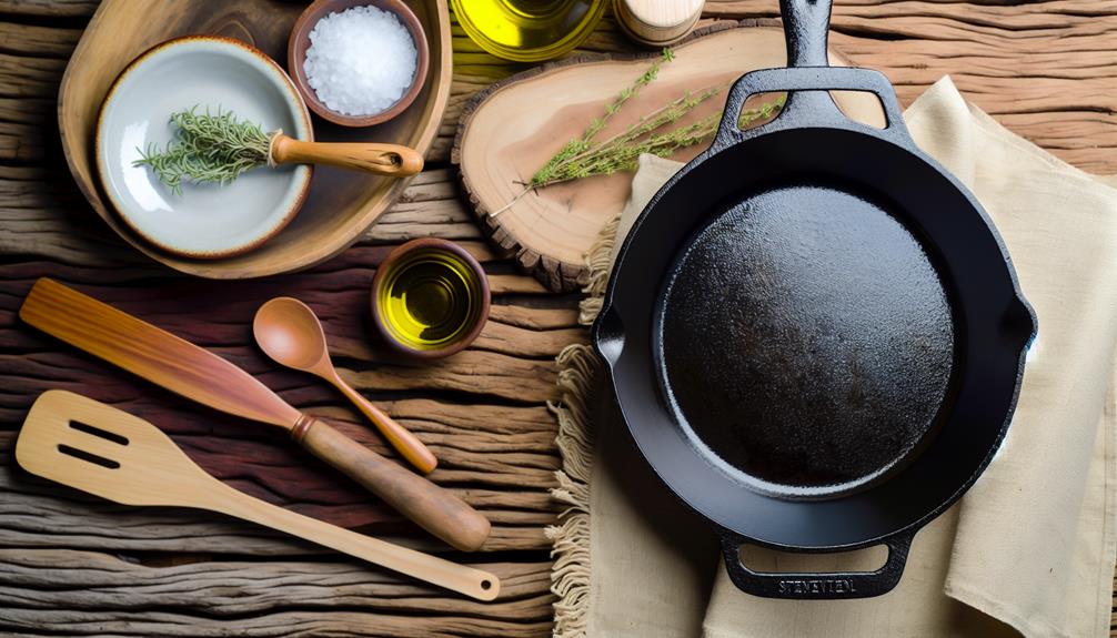 cast iron seasoning techniques