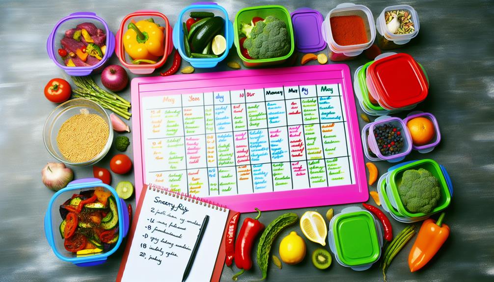 efficient meal planning for moms