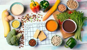 high protein vegan meal planning