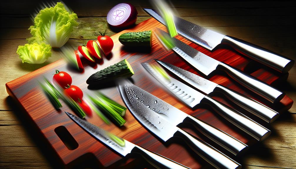 ultimate kitchen knives for vegetable perfection