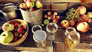 successful canning of seasonal fruits