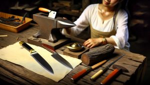 handcrafting premium kitchen knives